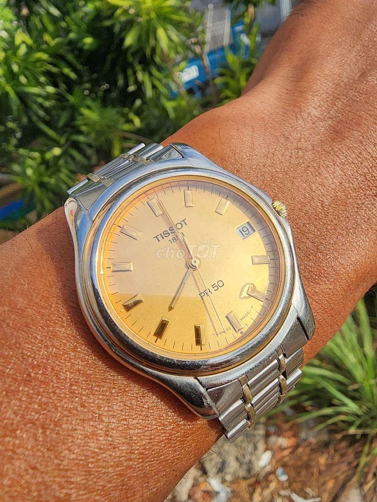 Đồng hồ Tissot Kính sapphire Vàng 36. Mua bán Đồng hồ tại Huyện Đất Đỏ Bà Rịa - Vũng Tàu được đăng bởi Nguyễn duy học hình 1