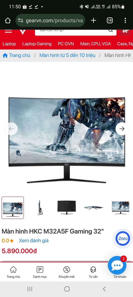 Hot!LCD 32inch cong gaming tuyệt vời bảo hành!