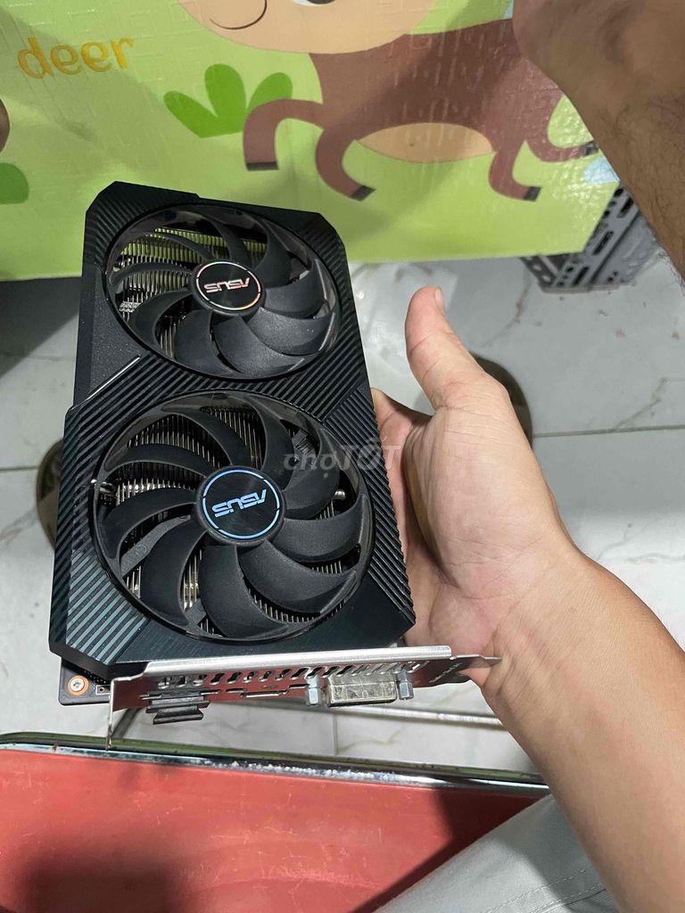 Card đồ họa ASUS RTX 3050 8GB Đen. Mua bán Linh kiện (RAM, Card...) tại Huyện Hòa Vang Đà Nẵng được đăng bởi Hùng Xeon ĐN hình 1