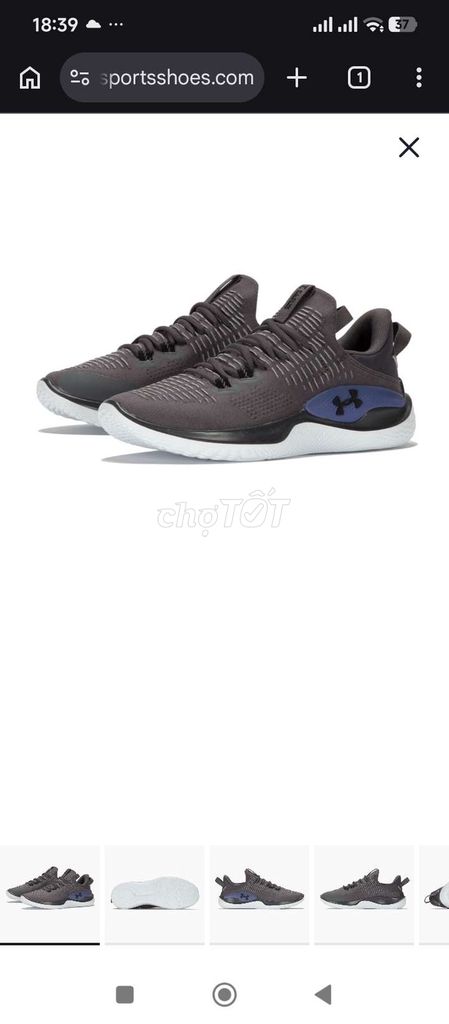 Giày Under Armour Flow Dynamic 45. Mua bán Giày dép tại Quận 1 Tp Hồ Chí Minh được đăng bởi hoang hình 1