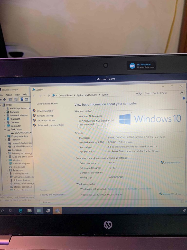 HP Probook 440 i5 8GB/1TB HDD Bạc. Mua bán Laptop tại Quận Hoàn Kiếm Hà Nội được đăng bởi Binzin hình 1