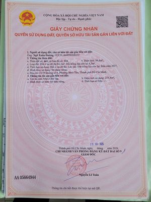 CHỈ 7,3 TỶ (TL) SỞ HŨU NHÀ 4 TẦNG, HXH 6M,  ĐƯỜNG SỐ 6, TT BÌNH TÂN