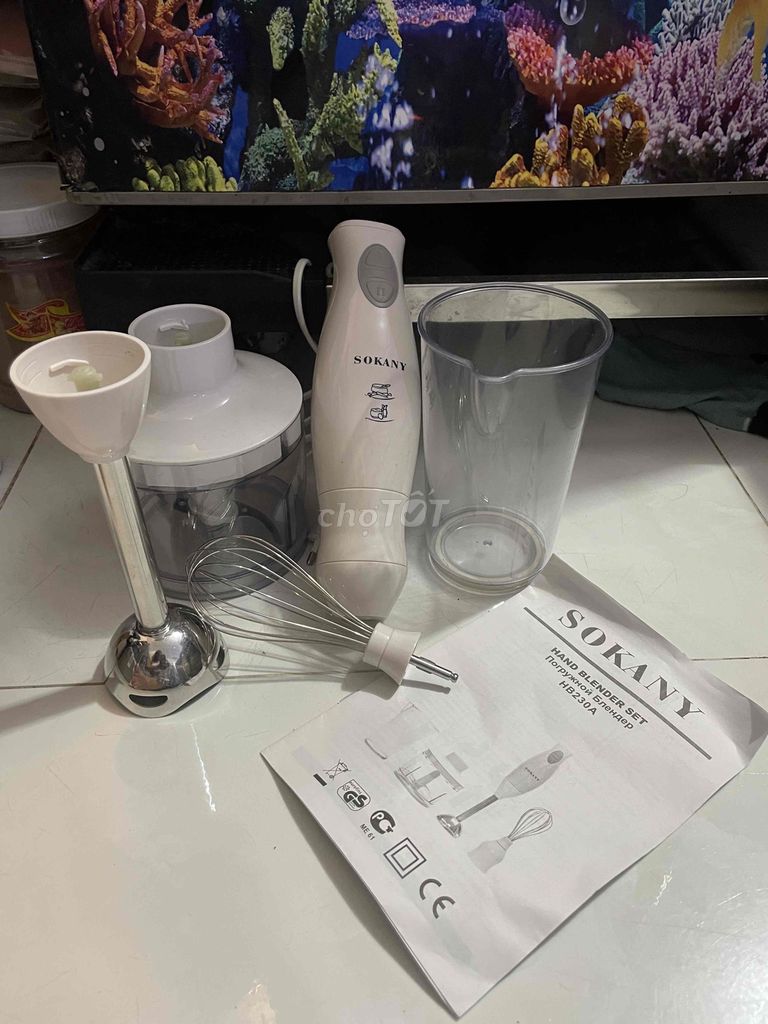 Máy xay sinh tố Sokany HB230A Trắng. Mua bán Bếp, lò, đồ điện nhà bếp tại Thành phố Thủ Đức Tp Hồ Chí Minh được đăng bởi Phan kim vy hình 1