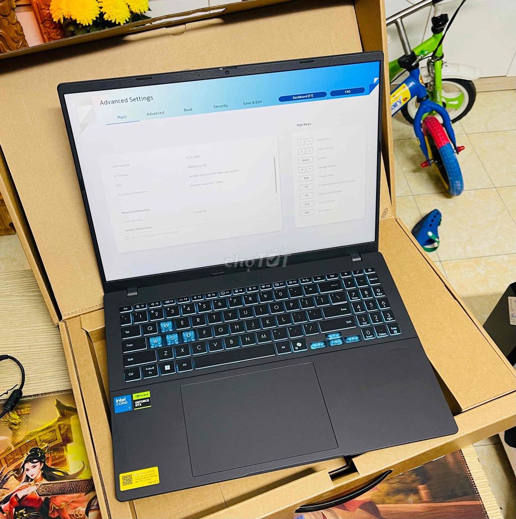 Asus Gaming V16 Core 7-240 ,RTX 5060 ,16inch. Mua bán Laptop tại Quận Phú Nhuận Tp Hồ Chí Minh được đăng bởi LAPTOP VINA hình 1