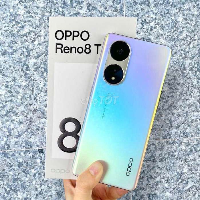 mới mua cần bán  OPPO Reno8 T 5G 256GB Gradient,. Mua bán Điện thoại tại Thị xã Bến Cát Bình Dương được đăng bởi Hoàng Dũng hình 1