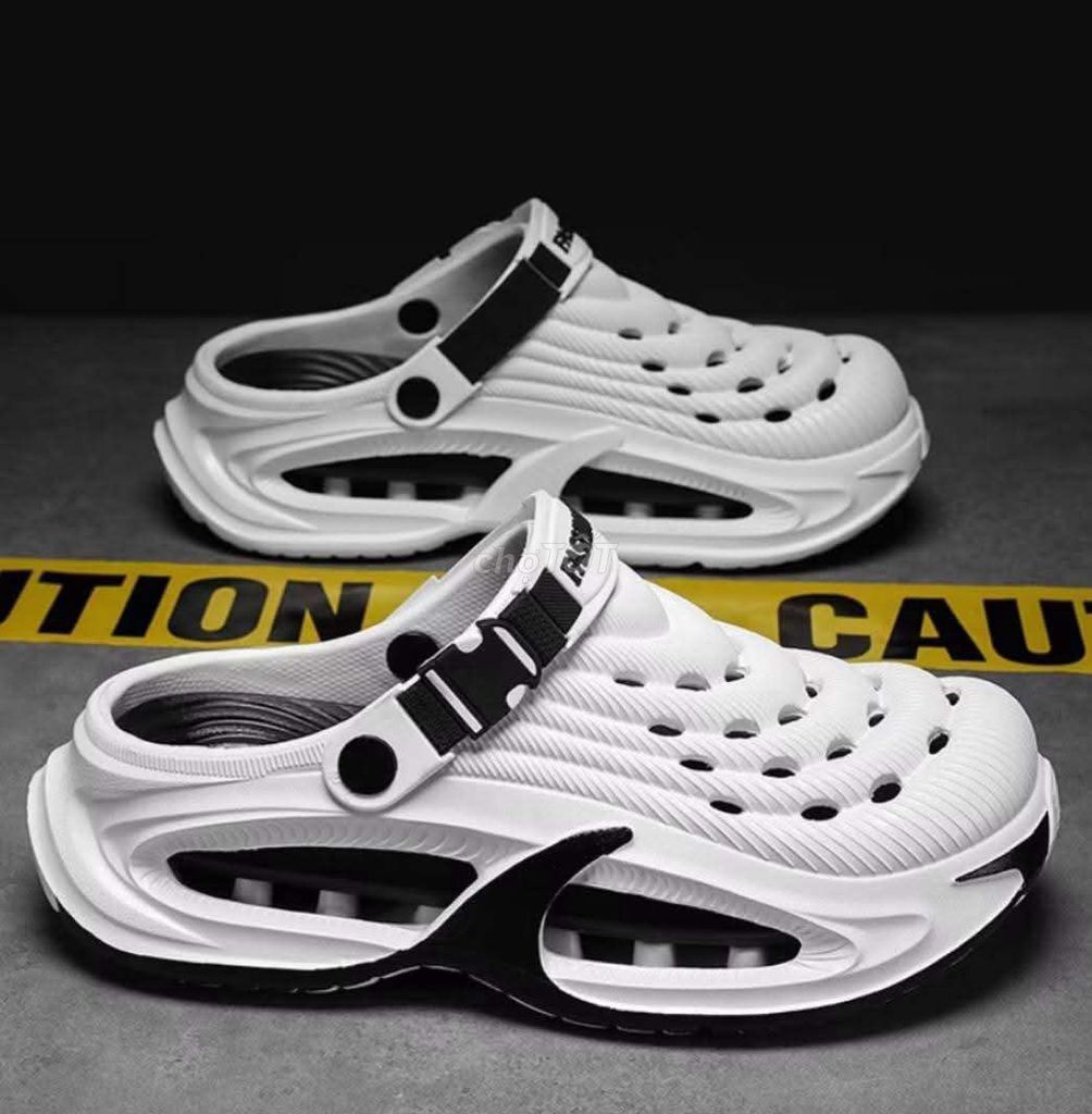 Giày sục nam Trắng, Đen, Xám size 37/38. Mua bán Giày dép tại Huyện Mỏ Cày Nam Bến Tre được đăng bởi châu kha ly hình 1