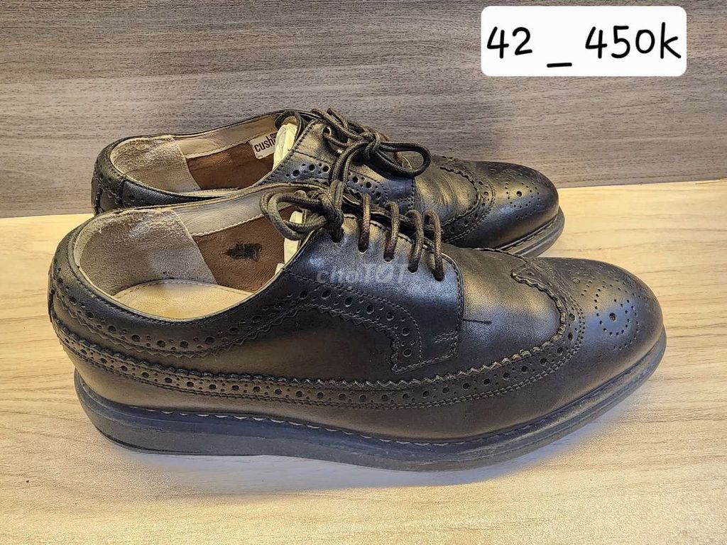 Giày tây Clarks Nam Da thật Đen 42. Mua bán Giày dép tại Quận 5 Tp Hồ Chí Minh được đăng bởi Thành hình 1