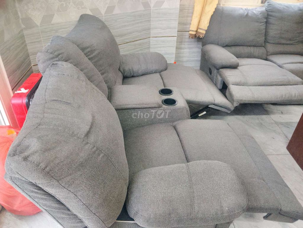 Bộ sofa Đức Lông vũ Xám. Mua bán Bàn ghế tại Quận Bình Tân Tp Hồ Chí Minh được đăng bởi tô văn phát hình 1