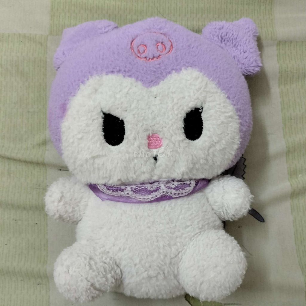 Thú nhồi bông Kuromi Tím Trắng đã qua sử dụng