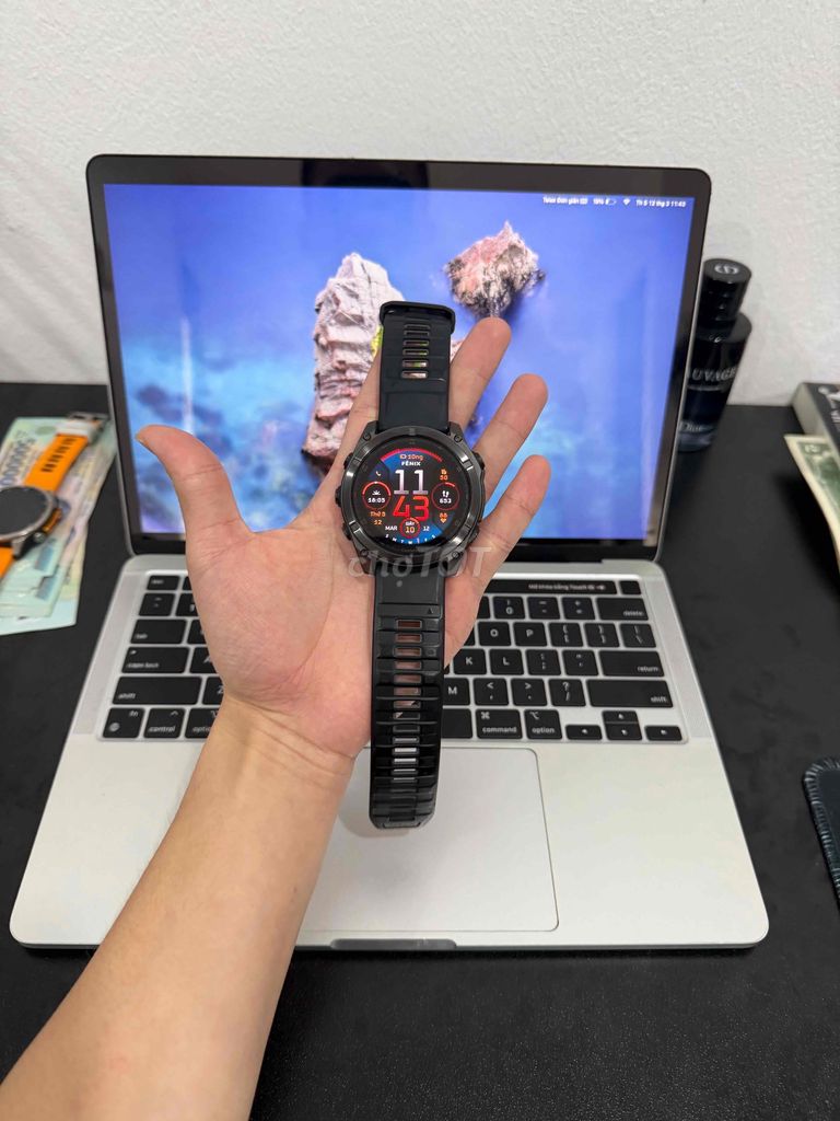 Garmin Fenix8 51mm Sapphire Titan Hàng FPT. Mua bán Thiết bị đeo thông minh tại Quận Thanh Xuân Hà Nội được đăng bởi Mạnh Garmin hình 1