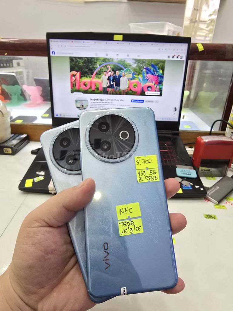Vivo Y39 5G Xanh Dương - 128GB. Mua bán Điện thoại tại Thành phố Long Xuyên An Giang được đăng bởi Facebook Cầm Đồ Thúy Vân hình 1