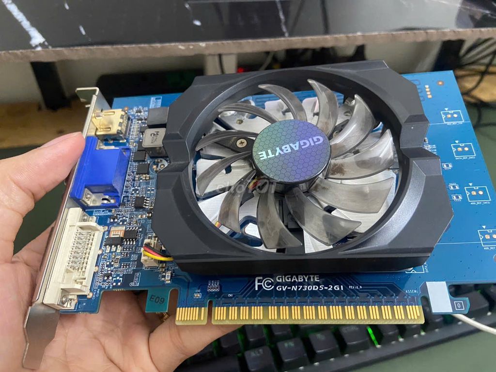 Card đồ họa Gigabyte GV-N730D5-2GI. Mua bán Linh kiện (RAM, Card...) tại Thành phố Thuận An Bình Dương được đăng bởi Nguyễn Hữu Đức hình 1