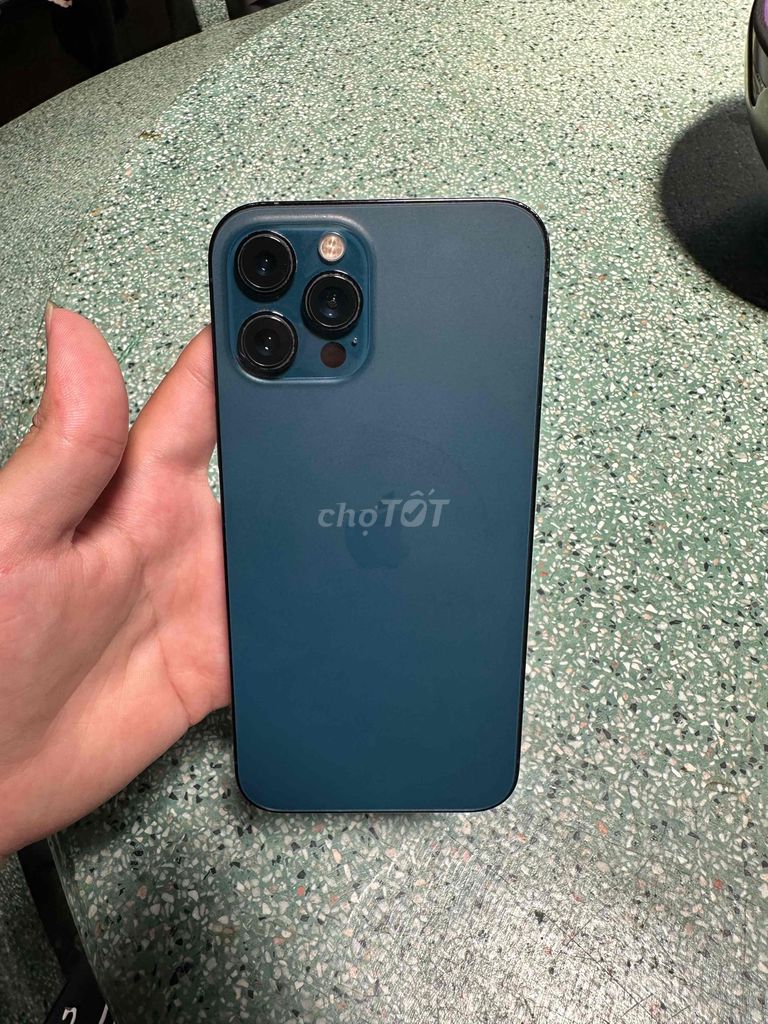 Apple iPhone 12 Pro Max 128GB Xanh. Mua bán Điện thoại tại Huyện Hòa Vang Đà Nẵng được đăng bởi Khánh hình 1