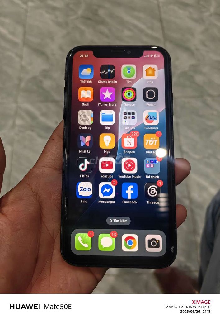 Apple iPhone XR 64GB Đen lock Đã sử dụng Lỗi NFC. Mua bán Điện thoại tại Huyện Xuyên Mộc Bà Rịa - Vũng Tàu được đăng bởi Ktk hình 1