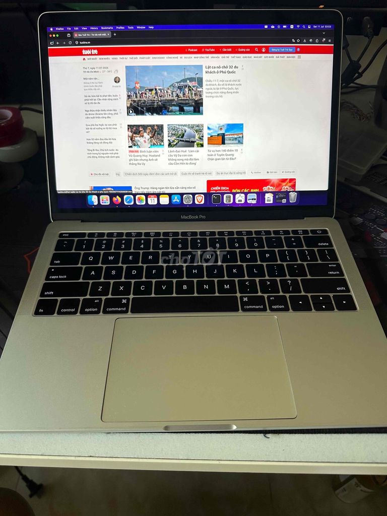 Apple MacBook Pro A1708 13.3" i5 8GB/256GB. Mua bán Laptop tại Huyện Bình Chánh Tp Hồ Chí Minh được đăng bởi Hùng Minh hình 1