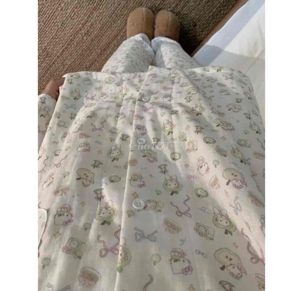 Bộ đồ ngủ cotton freesize nữ. Mua bán Quần áo tại Huyện Thuỷ Nguyên Hải Phòng được đăng bởi Hoàng Yến hình 4