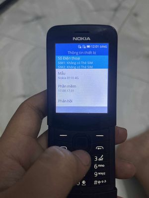 Nokia 2 sim 8110 4G. Mua bán Điện thoại tại Thành phố Thủ Đức Tp Hồ Chí Minh được đăng bởi Ngoc Dung