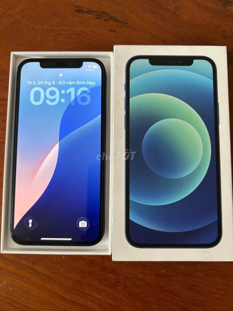 Apple iPhone 12 Xanh dương. Mua bán Điện thoại tại Thành phố Dĩ An Bình Dương được đăng bởi Tuấn Anh PNT hình 1
