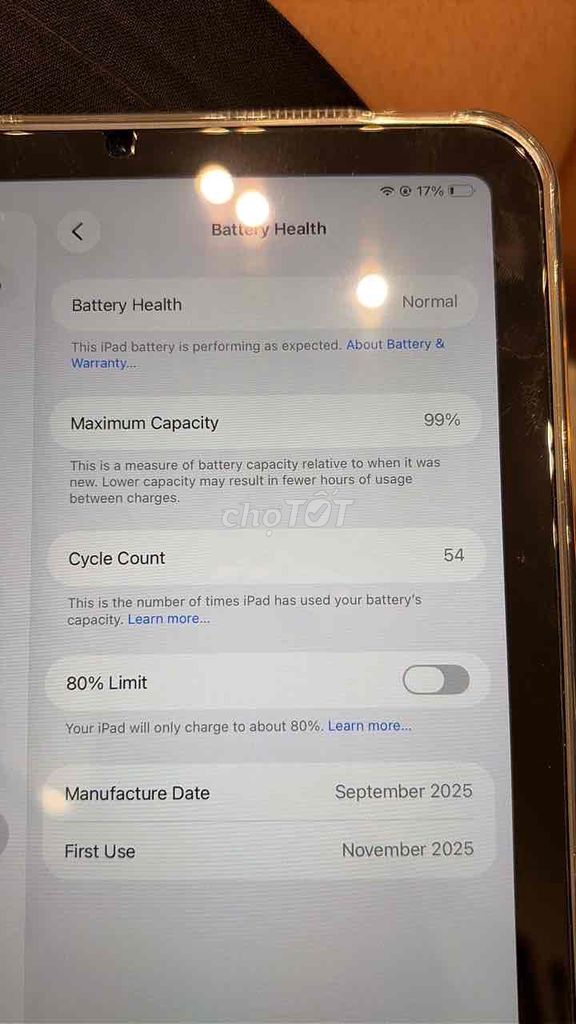 Apple iPad mini 7 128GB wifi. Mua bán Máy tính bảng tại undefined Tp Hồ Chí Minh được đăng bởi AT hình 1