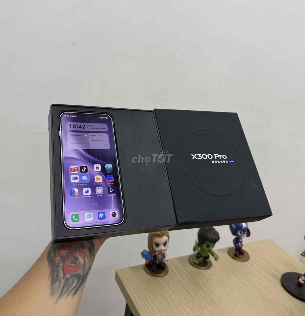Vivo X300 Pro 12GB 256GB Trắng 2 sim Like New 99%. Mua bán Điện thoại tại Quận Đống Đa Hà Nội được đăng bởi KT Hà Nội Mobile hình 1