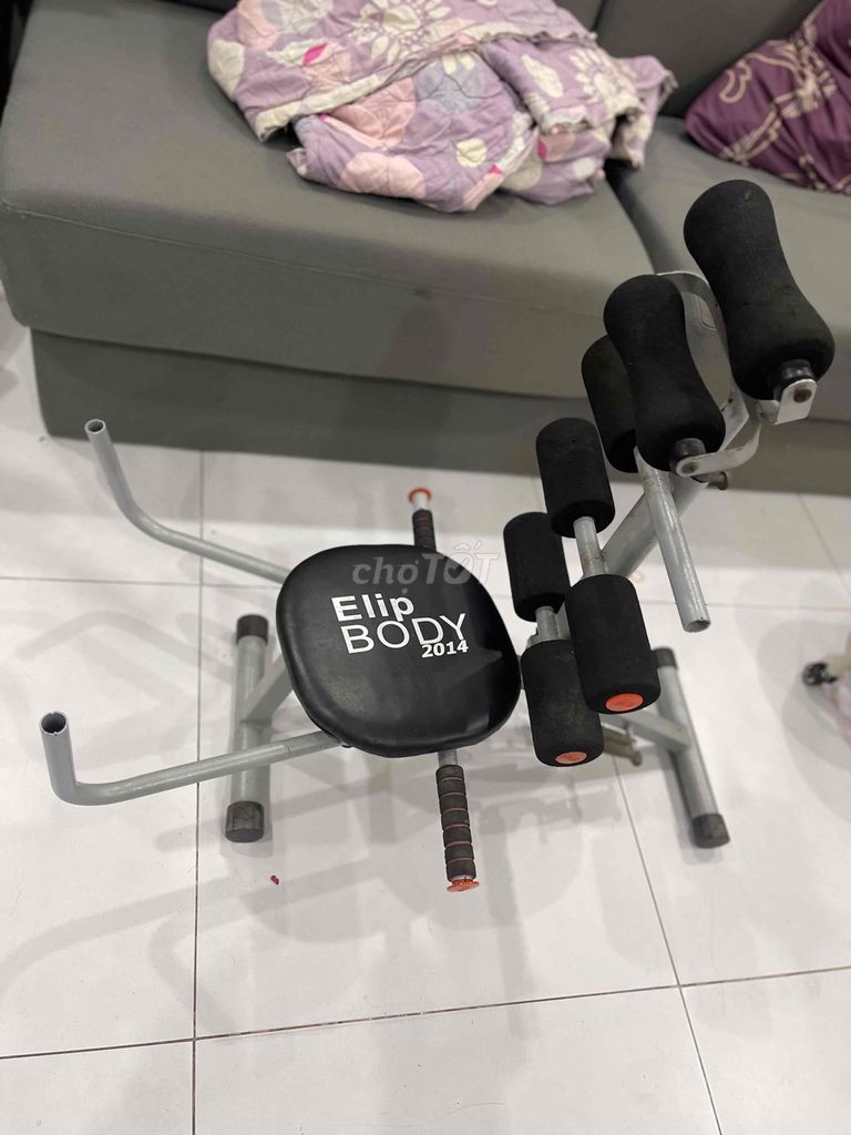 Ghế tập bụng Elip Body Xám Đen. Mua bán Đồ thể thao, Dã ngoại tại Quận Tân Bình Tp Hồ Chí Minh được đăng bởi Heo con hình 1