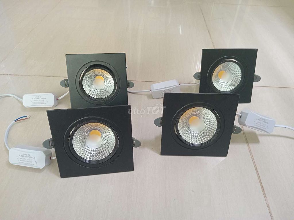 Đèn LED âm trần ABB Lighting Đen. Mua bán Đèn tại Thành phố Long Xuyên An Giang được đăng bởi Lê Dũng hình 1