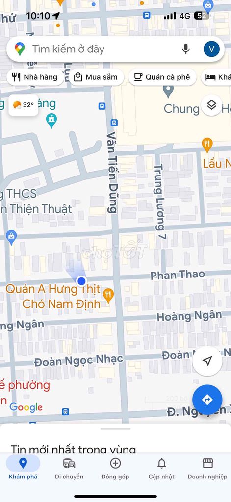 Bán đất đường 10.5m Phan Thao, Hoà Xuân, Cẩm Lệ giá rẻ