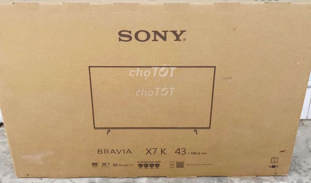 TV 4K Sony 43X75K 43in 4K Google TV Bảo Hành 2026