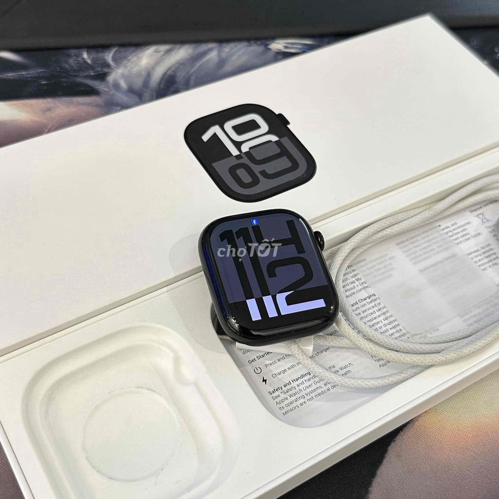 Apple Watch Series 10 Đen 42mm. Mua bán Thiết bị đeo thông minh tại Thành phố Tam Kỳ Quảng Nam được đăng bởi Lê Vũ hình 1