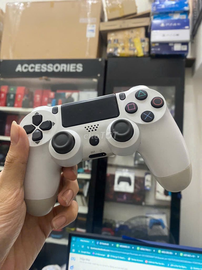 Tay cầm Ps4 (Trắng)