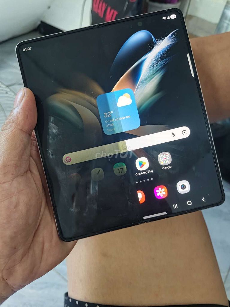 Samsung Z Fold 4 Trắng. Mua bán Điện thoại tại Thị xã Tân Uyên Bình Dương được đăng bởi Được hình 1