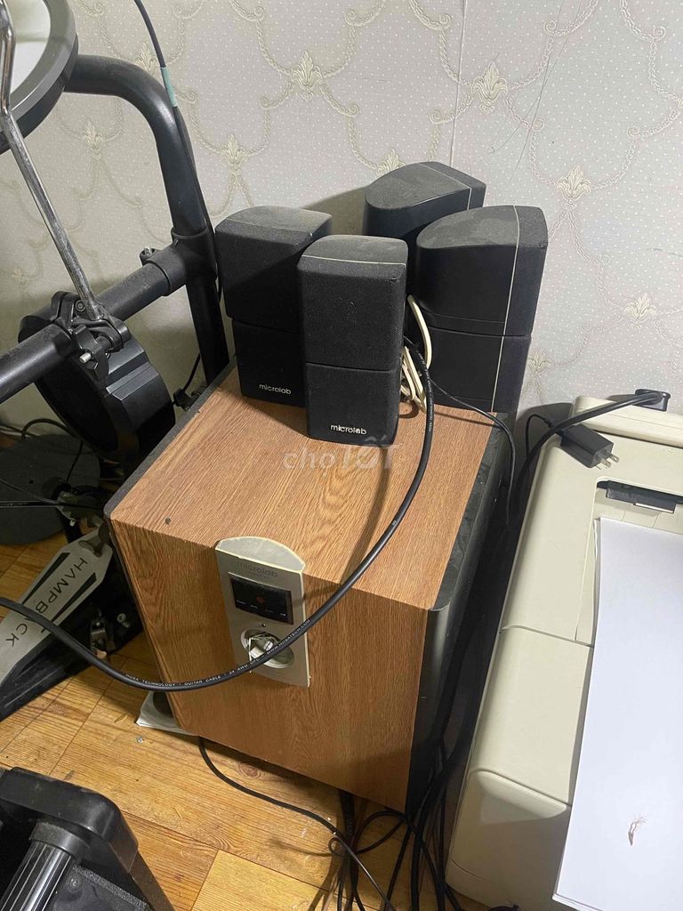 Loa nghe nhạc Microlab X5 5.1 Đen, Nâu. Mua bán Tivi, Âm thanh tại Quận 7 Tp Hồ Chí Minh được đăng bởi Nguyễn Văn Hiên hình 1
