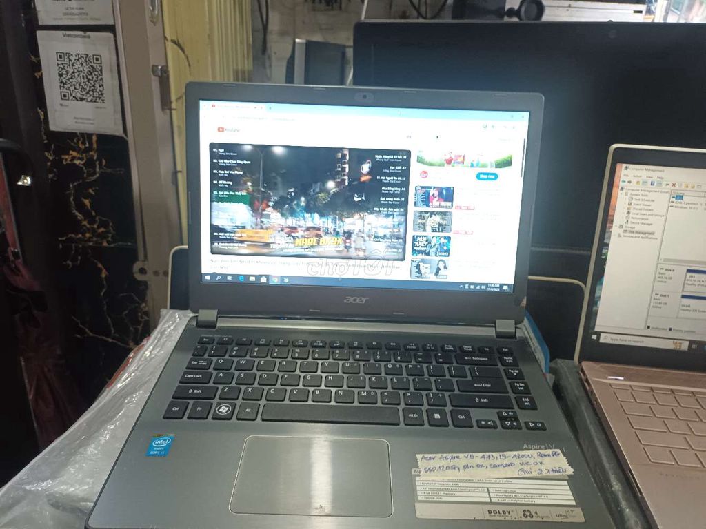 Bán cực rẻ lap acer V5-473 i5-4200U ram8g ssd120g. Mua bán Laptop tại Quận Hải Châu Đà Nẵng được đăng bởi Anh Lý hình 2