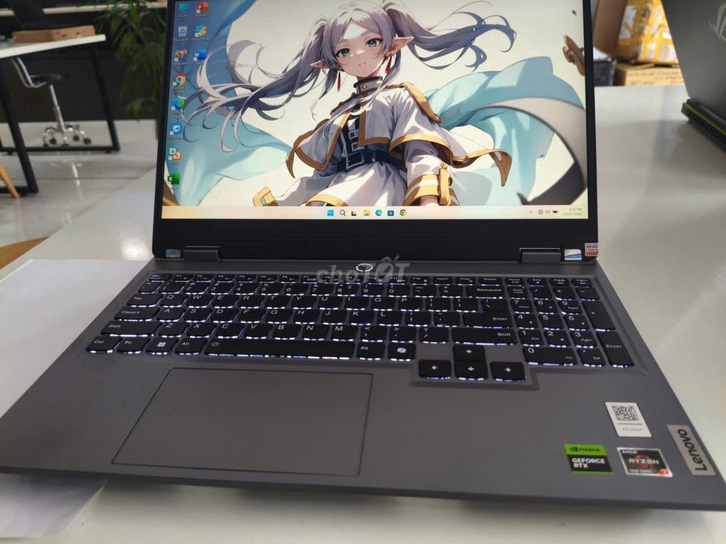 Lenovo LOQ Ryzen 7 16GB/512GB RTX 4050 Xám. Mua bán Laptop tại Quận Liên Chiểu Đà Nẵng được đăng bởi TT Center 603 Tôn Đức Thắng Hòa Khánh  hình 1