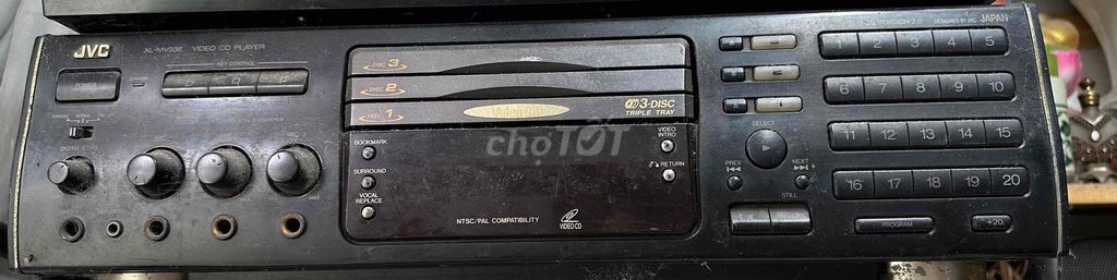 Đầu đĩa CD Video JVC XL-MV338 Đen. Mua bán Tivi, Âm thanh tại Quận 1 Tp Hồ Chí Minh được đăng bởi Anh Phi hình 1