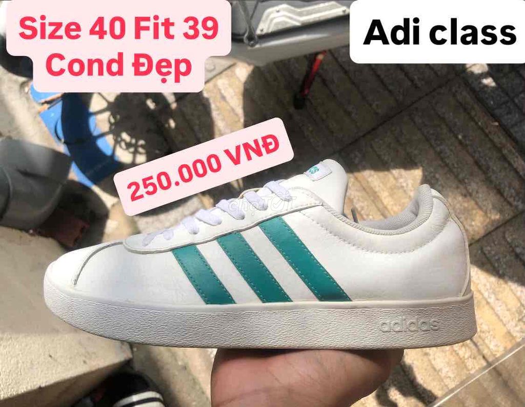 Adidas-Size 40 Fit 39-Chính Hãng. Mua bán Giày dép tại Thành phố Vũng Tàu Bà Rịa - Vũng Tàu được đăng bởi Minh Minh Sneaker hình 1