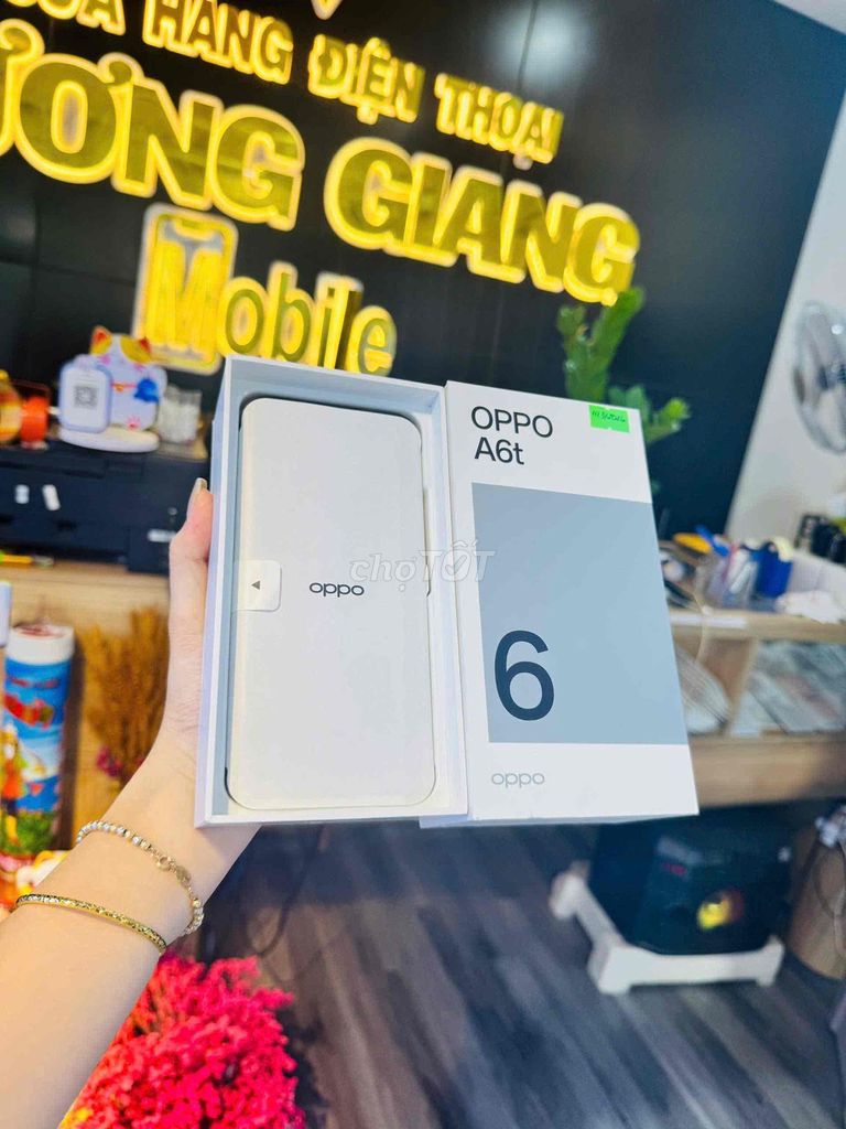 Oppo A6T 128G Xám đẹp như mới. Mua bán Điện thoại tại Thành phố Bến Tre Bến Tre được đăng bởi HươngGiangmobile hình 1