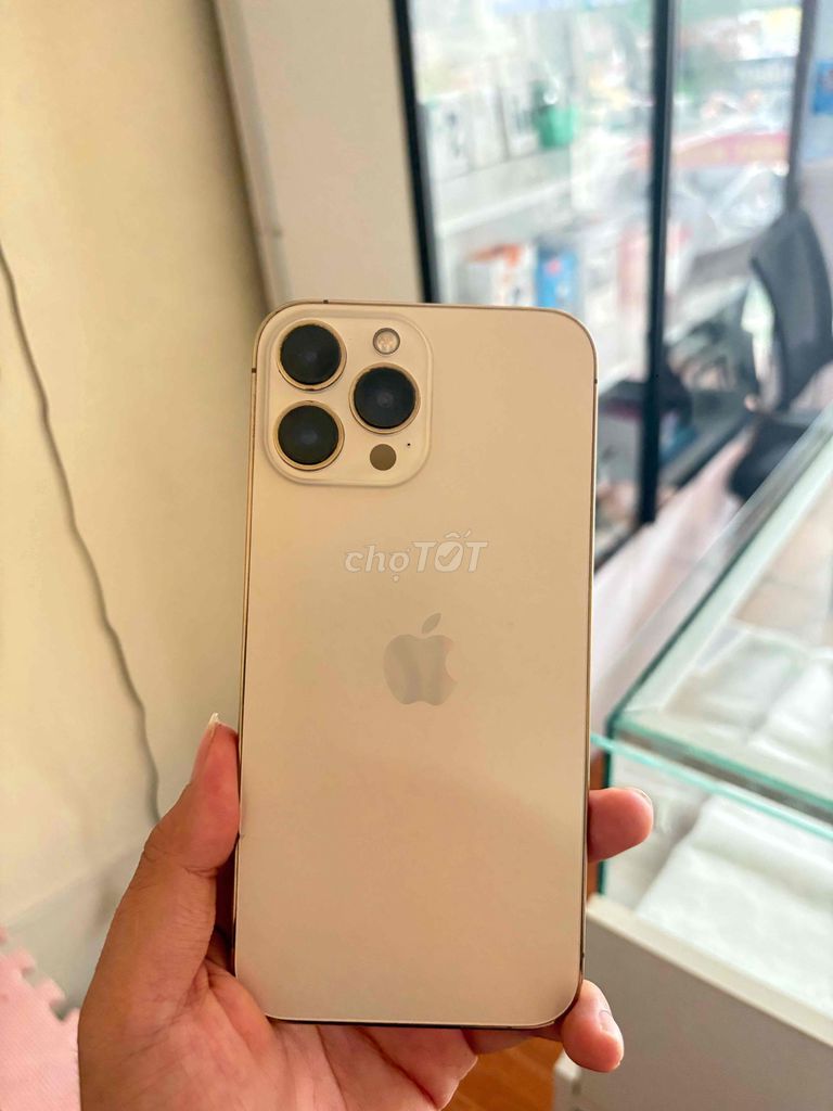 Apple iPhone 13 Pro Max 128GB Vàng. Mua bán Điện thoại tại Huyện Thuỷ Nguyên Hải Phòng được đăng bởi Nhật Hạ Mobile hình 1