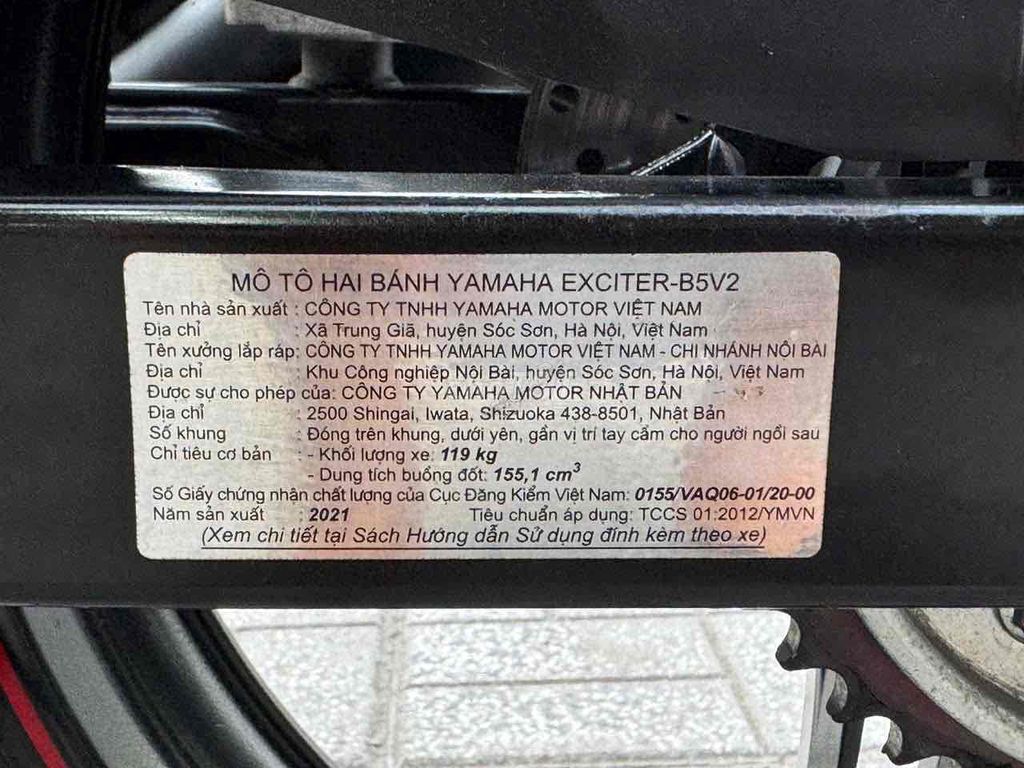 Yamaha Exciter 155 2021 máy nguyên zin biển 67. Mua bán Xe máy tại Thành phố Long Xuyên An Giang được đăng bởi Hoàng Thiện Khang    Khang 67 hình 8