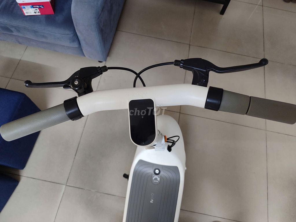 Xe điện gấp gọn OKAI EA10 màu trắng. Mua bán Xe điện tại Quận 5 Tp Hồ Chí Minh được đăng bởi Bảo Huỳnh Vĩnh hình 14