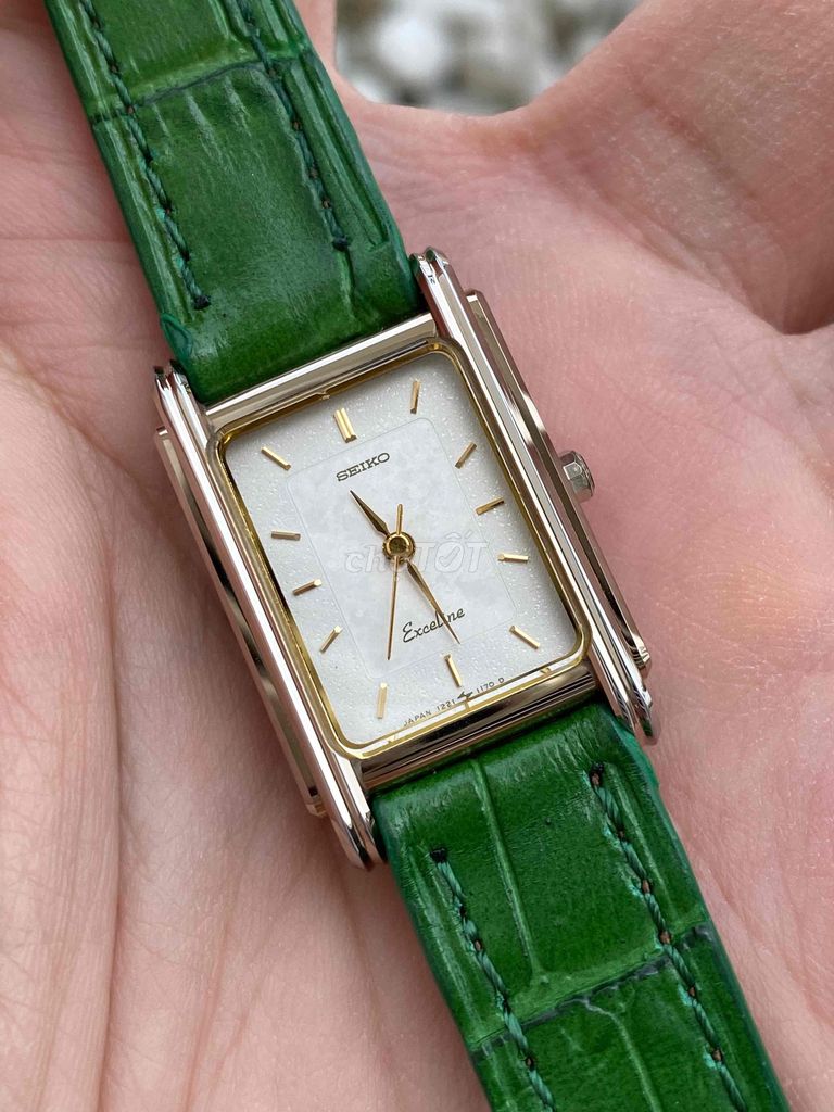 Đồng hồ Seiko Exceline Nữ dây da. Mua bán Đồng hồ tại Quận 12 Tp Hồ Chí Minh được đăng bởi Shop XT Watch Đồng Hồ vintage hình 1