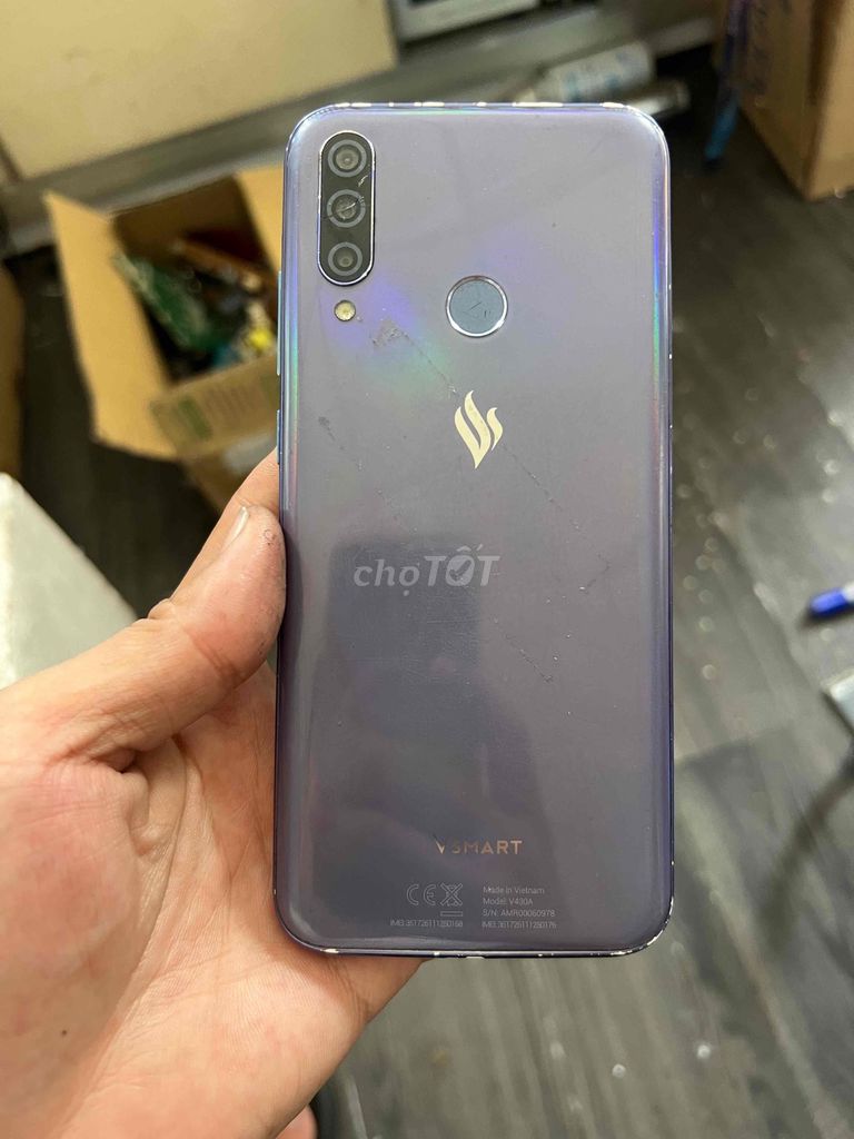 Vsmart Joy 3 Tím Kính vỡ. Mua bán Điện thoại tại Thành phố Thuận An Bình Dương được đăng bởi Đạt Chuối hình 1