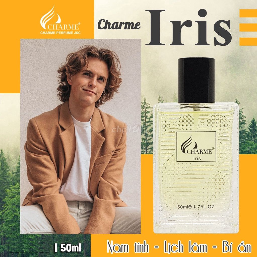 NƯỚC HOA CHARME IRIS-50ml CHÍNH HÃNG