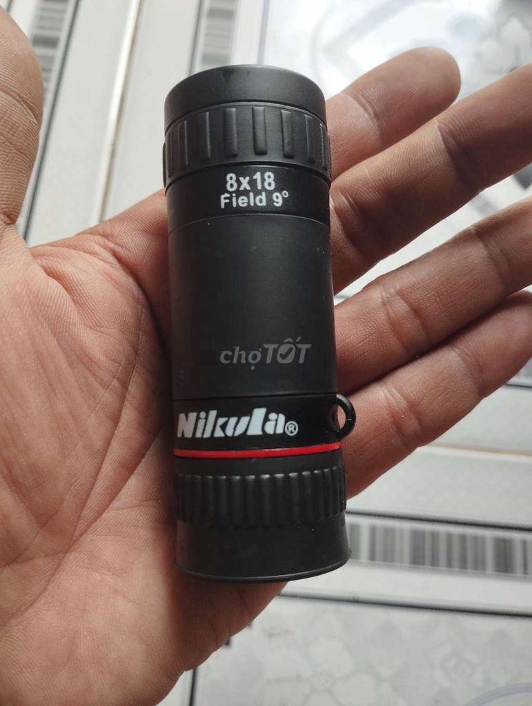 Ống nhòm Nikula 8x18 Đen Nhật