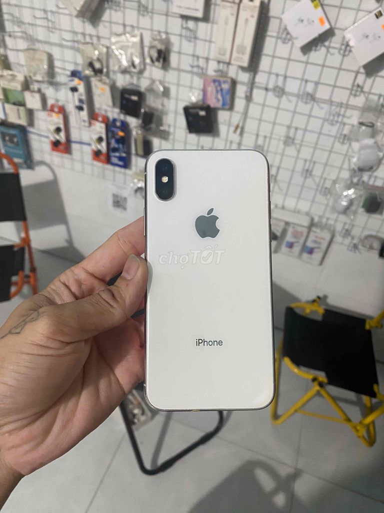 Apple iPhone X 64GB Trắng k face. Mua bán Điện thoại tại Thị xã Bến Cát Bình Dương được đăng bởi Xuân Long  hình 1