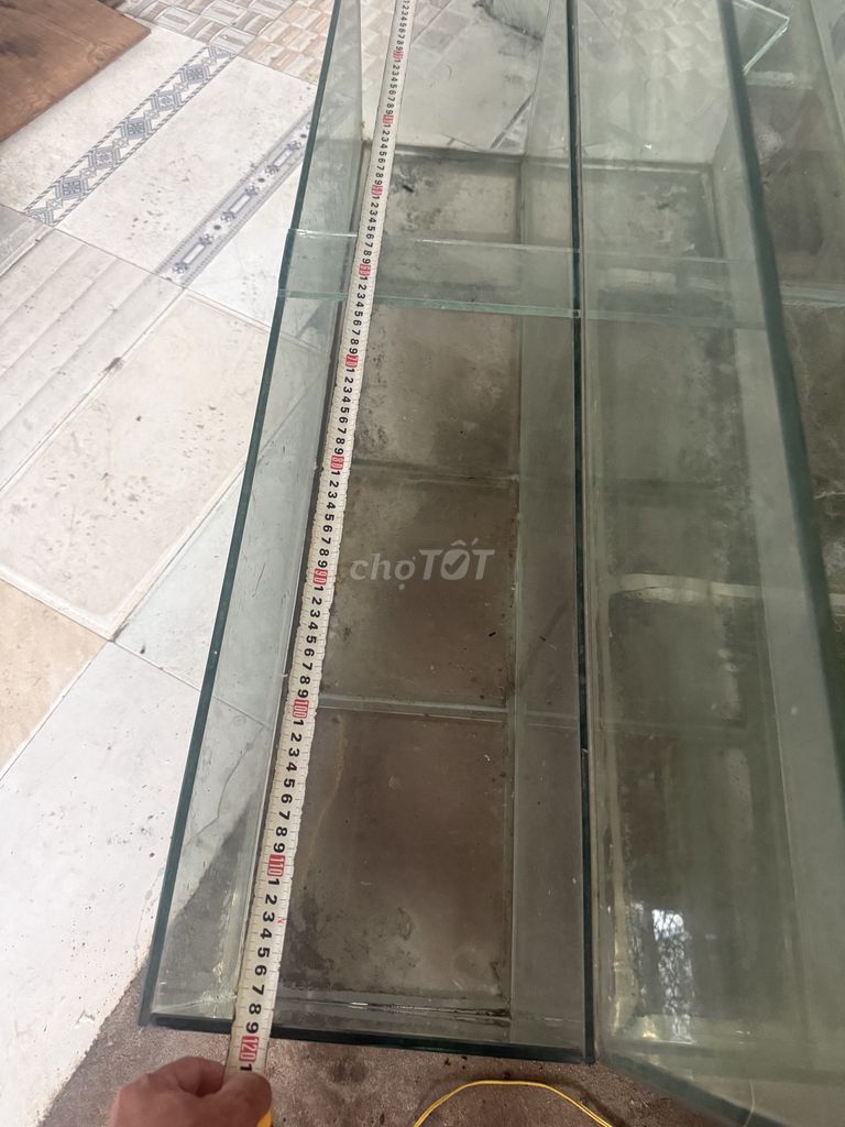 Hồ cá kính 120x80cm đã sử dụng. Mua bán Phụ kiện, Thức ăn, Dịch vụ tại Quận 6 Tp Hồ Chí Minh được đăng bởi Băng nam Nguyễn hình 1