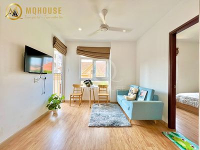1PN 1PK BAN CÔNG TONE GỖ CỰC THOÁNG FULL NT GẦN SÂN BAY - CV GIA ĐỊNH