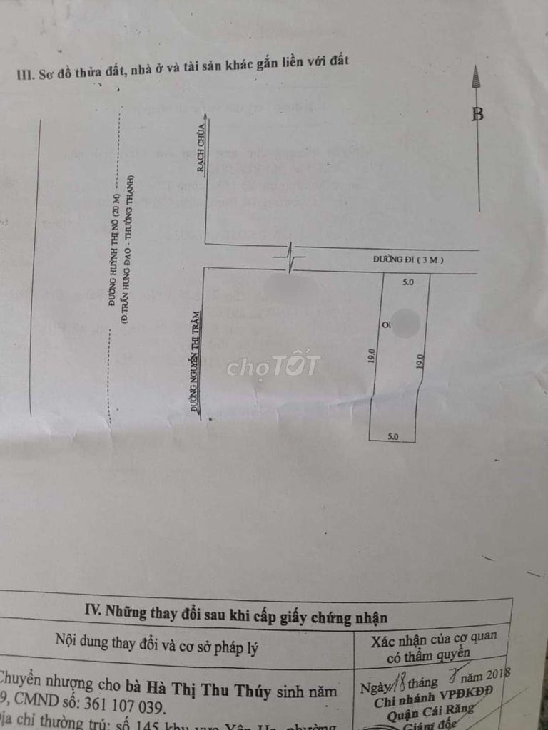 Chủ ngộp bán nhà trệt gần Huỳnh Thị Nở, KDC Quân Đội