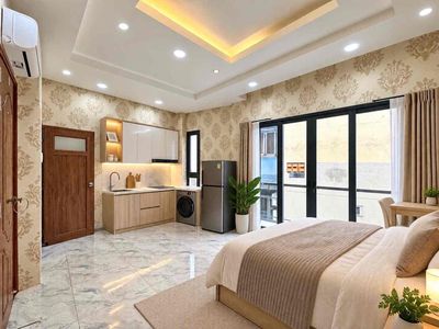 Serviced studio 30 m² · 1 bed · Đường Huỳnh Mẫn Đạt