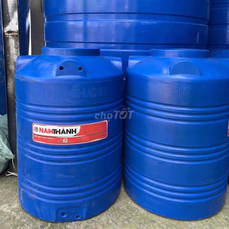 Bồn nước nhựa Nam Thành 500l đứng xanh. Mua bán Thiết bị vệ sinh, nhà tắm tại Huyện Củ Chi Tp Hồ Chí Minh được đăng bởi Kho bồn nước cũ hình 1